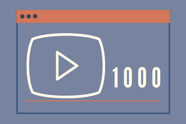 1k views on YouTube