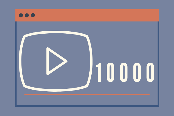 10k views on YouTube