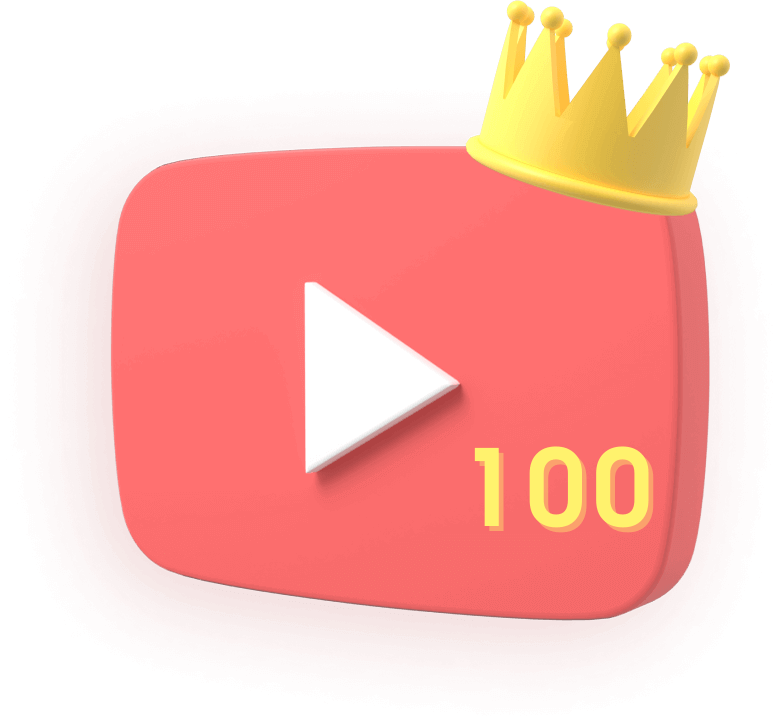 Real 100 YouTube Views